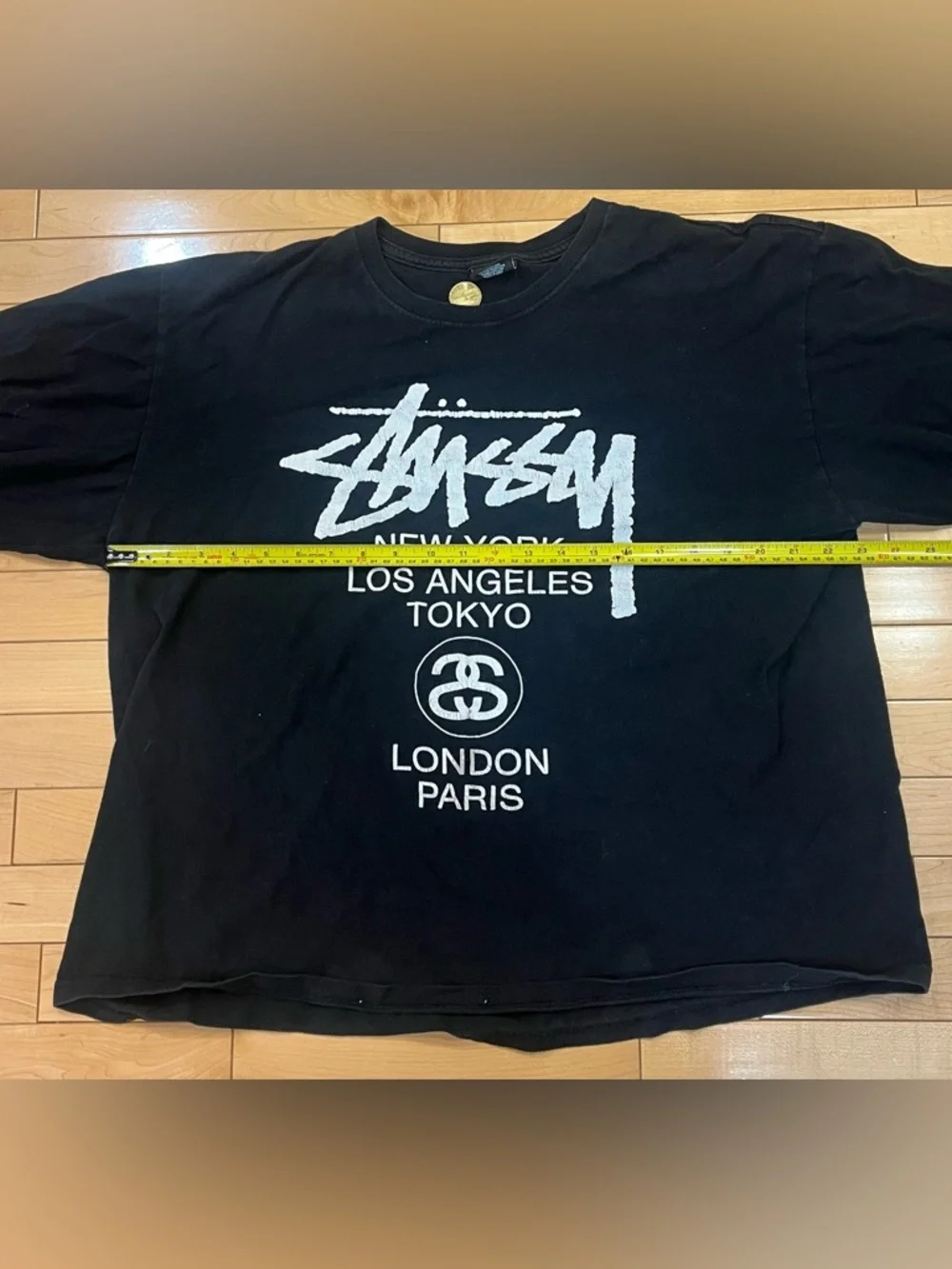 Stussy World Tour - Size XL - LS T-Shirt - Picture 4 of 7